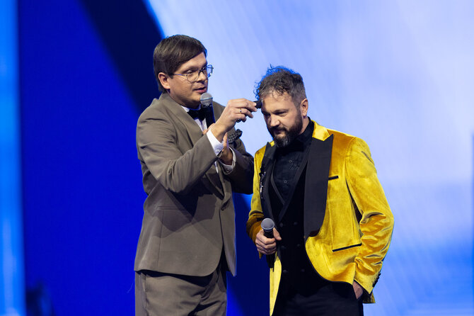 Roberto Riabovo / BNS nuotr./M1 apdovanojimų ceremonija