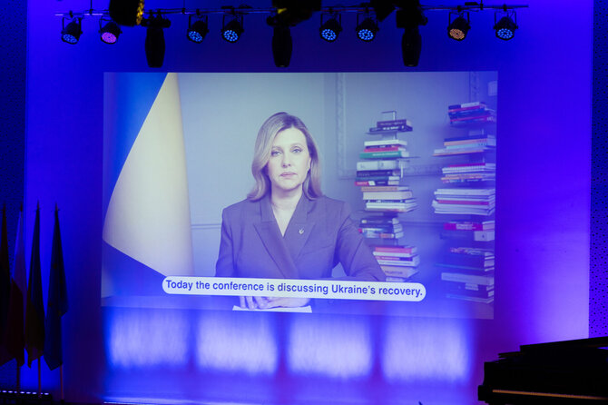 Roberto Riabovo / BNS nuotr./Olena Zelenska