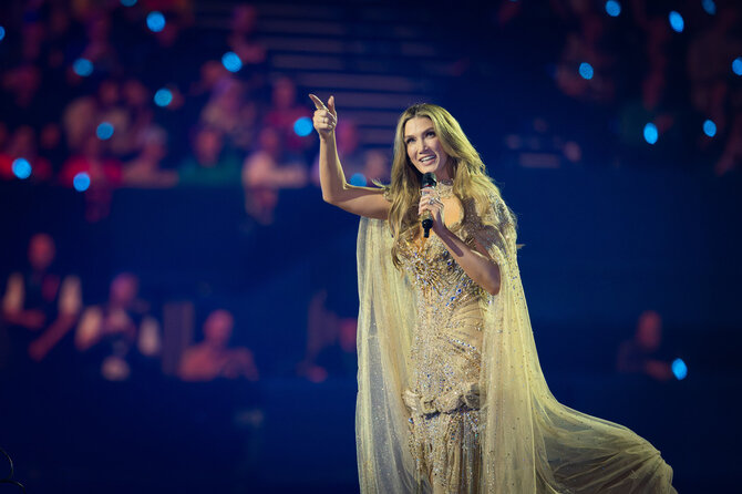 Roberto Riabovo / BNS nuotr./Australijos atstovė Delta Goodrem