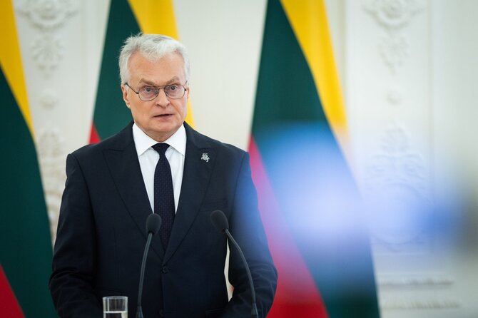 Roberto Riabovo / BNS nuotr./Gitanas Nausėda