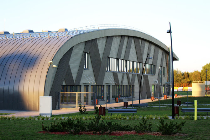 Organizatorių nuotr./Palangos sporto arena