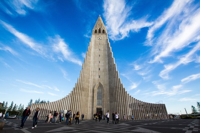 Kelionių organizatoriaus „GRŪDA“ nuotr./Halgrimo bažnyčia, Reikjavikas