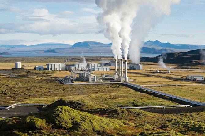 Kelionių organizatoriaus „GRŪDA“ nuotr./Geoterminė jėgainė, Islandija