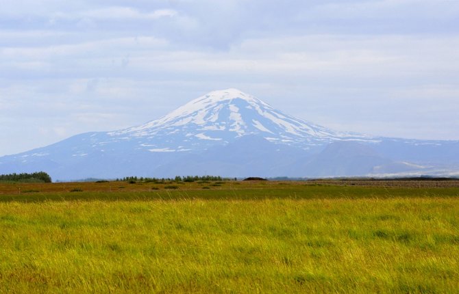 Kelionių organizatoriaus „GRŪDA“ nuotr./Heklos ugnikalnis, Islandija