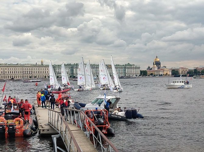 Asmeninio arch. nuotr./Čempionų lygos (Sailing Champions League) varžybos Sankt Peterburge