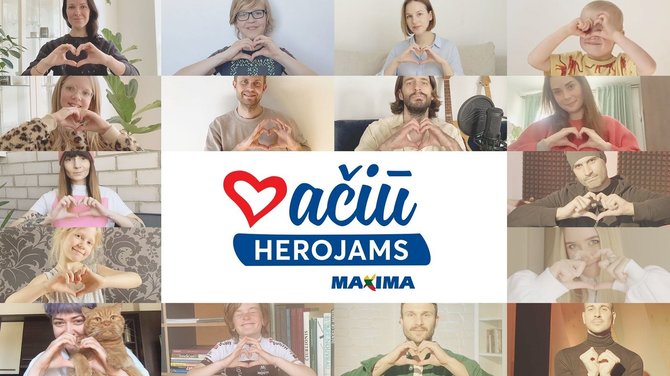 Organizatorių nuotr./Ačiū Herojams