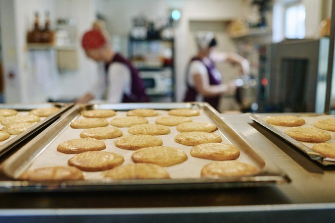 Organizatorių nuotr./„Ližės smaližės“ produkcija „Maxima“ parduotuvėje