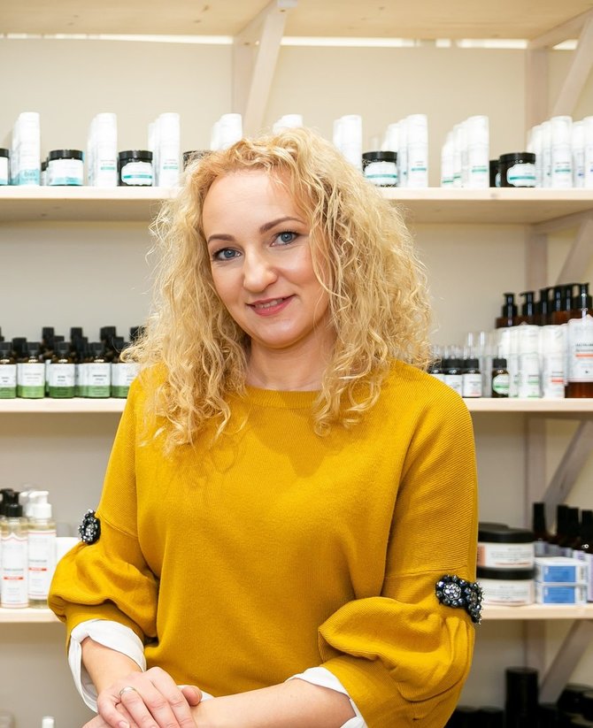 „BIOCOS academy“ įkūrėja, aromaterapeutė Jolanta Cinaitienė 