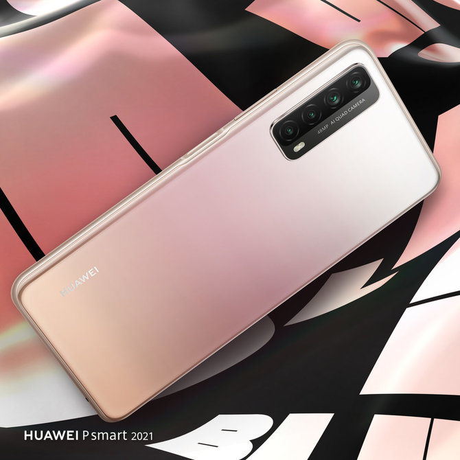 Projekto partnerio nuotr./Huawei P smart 2021