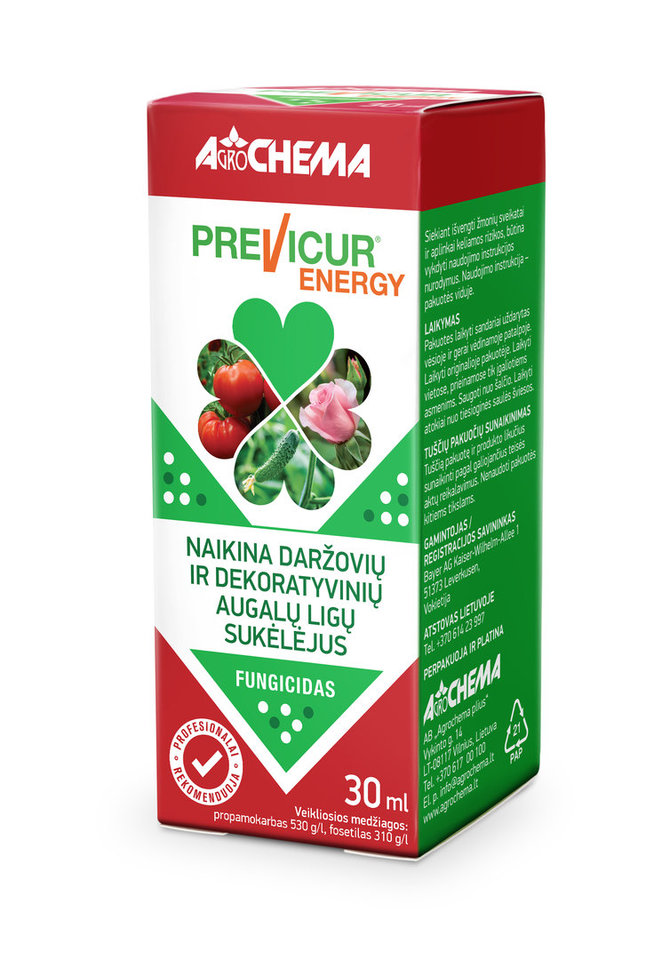 „Agrochemos“ nuotr./„Agrochemos“ fungicidas „Previcur energy“