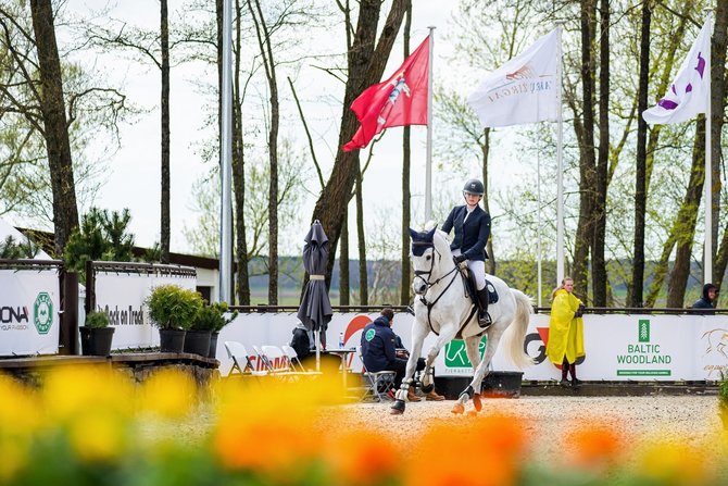 Almos Totorytės nuotr./„HEST – Horsemarket equestrian spring tour 2021“ varžybos