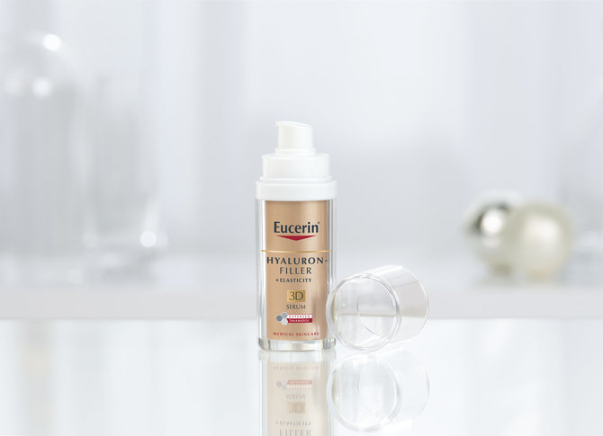 „Eucerin” nuotr./„Eucerin Hyaluron–Filler + Elasticity 3D” serumas