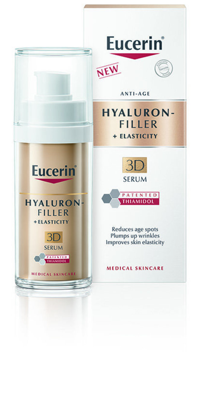 „Eucerin” nuotr./„Eucerin Hyaluron–Filler + Elasticity 3D” serumas