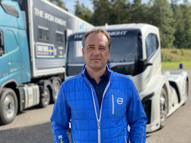 „Volvo Truck Lietuva“ nuotr./„Volvo Trucks Lietuva“ rinkodaros vadovas Laurynas Bričkus