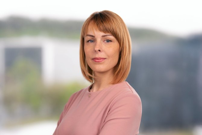 Asmeninio arch. nuotr./Ignė Varanavičienė, draudimo bendrovės „If“ didžiųjų verslo klientų draudimo ekspertė