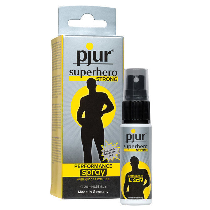 Gamintojo nuotr./„PJUR Superhero Performance Spray“ purškiklis vyrams