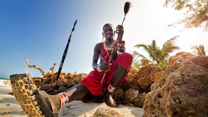 Shutterstock nuotr./Viena iš vietinių tautų – Masajai 