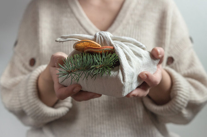 Shutterstock nuotr./Ekologiškas dovanų pakavimas