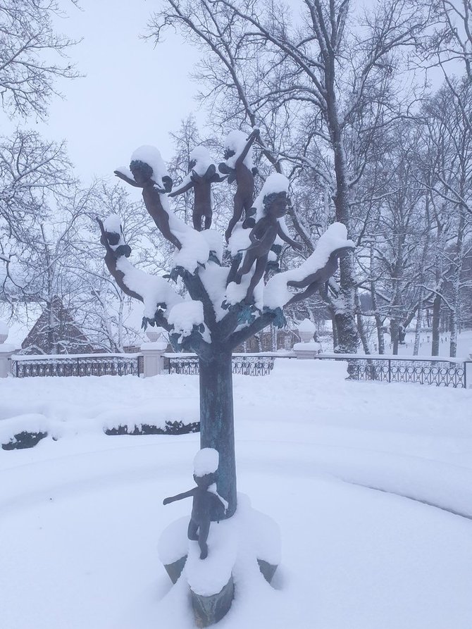 Pranešimo autorių nuotr./Kalėdos Ilzenbergo dvare