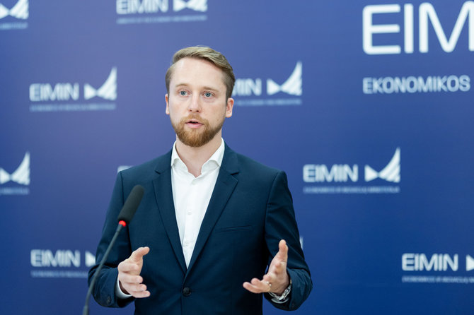 Lukas Balandis / BNS nuotr./EIMIN Viceministras Karolis Žemaitis