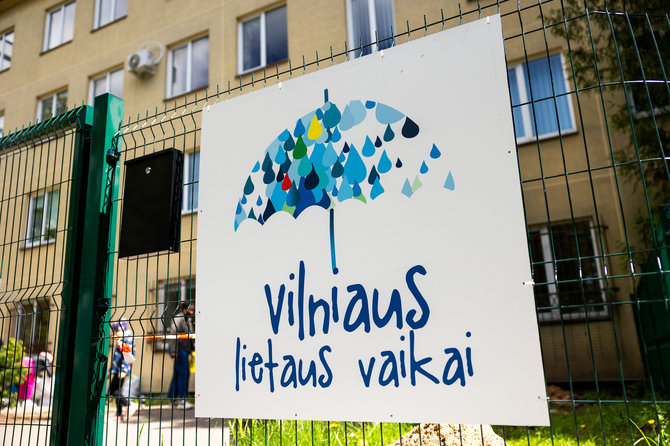 Giedriaus Matulaičio nuotr./Vilniaus lietaus vaikai