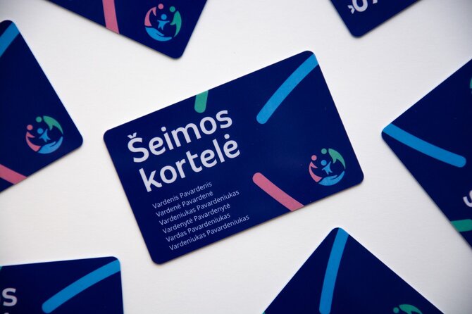 15min nuotr./Šeimos kortelė