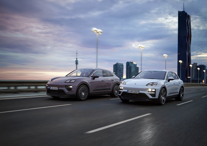 Gamintojo nuotr./„Porsche“ elektromobiliai 