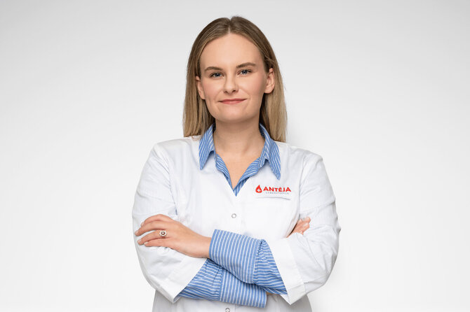 Pranešimo autorių nuotr./Psichiatrė-psichoterapeutė Greta Domantaitė
