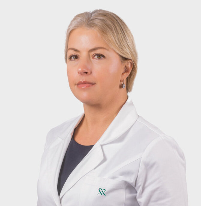 „Meliva“ nuotr./Vilniaus plataus profilio klinikos „Meliva“ gydytoja mamologė Julija Vitko