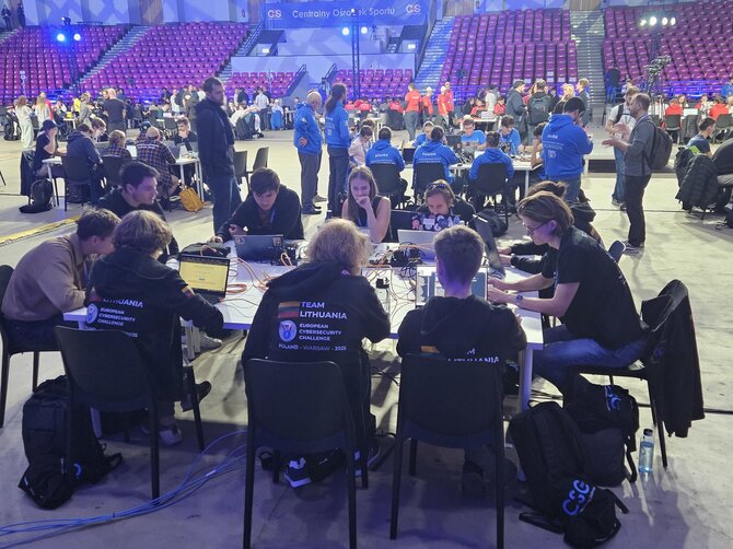 NKSC nuotr./CyberSprint