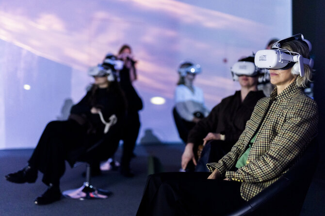 Irmanto Gelūno nuotr./Virtualios realybės (VR) projektas „Angelų takais“