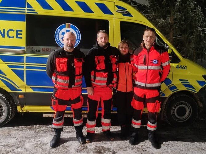 GMPT nuotr./Greitosios medicinos pagalbos tarnybos Radviliškio skyriaus brigada