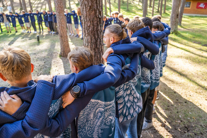 Asmeninio arch. nuotr./„Vyrų kalvės akademija“