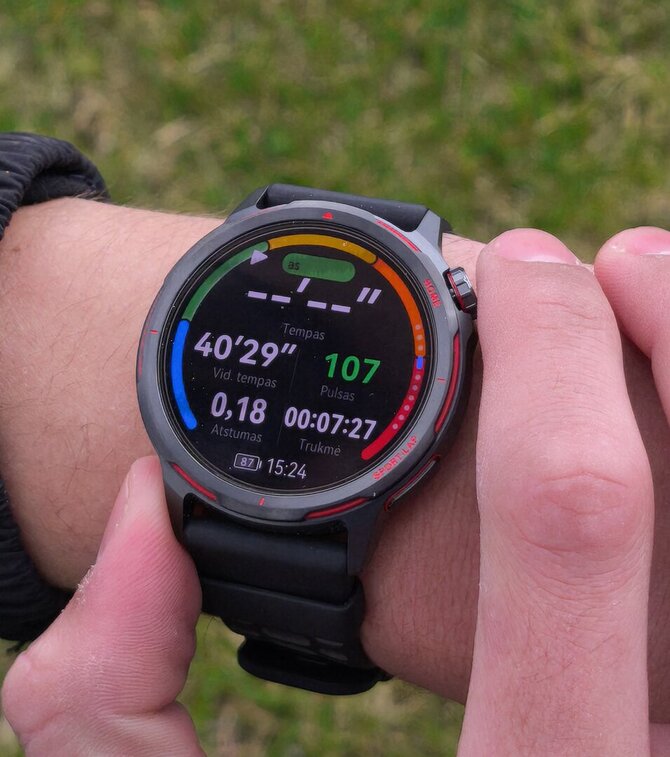 R.Kažimėko nuotr./HUAWEI WATCH GT Runner 2
