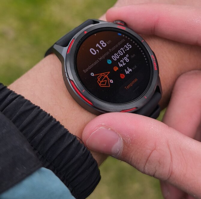 R.Kažimėko nuotr./HUAWEI WATCH GT Runner 2