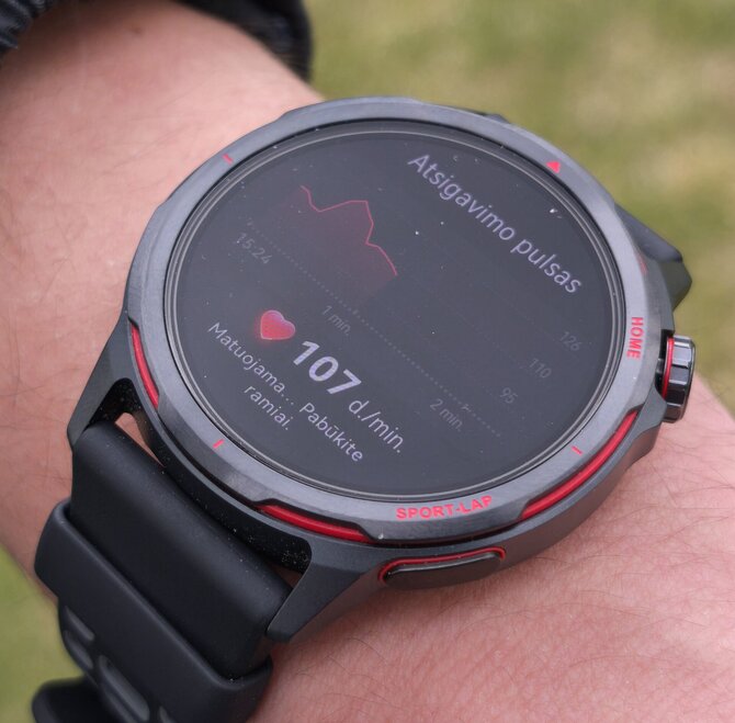 R.Kažimėko nuotr./HUAWEI WATCH GT Runner 2