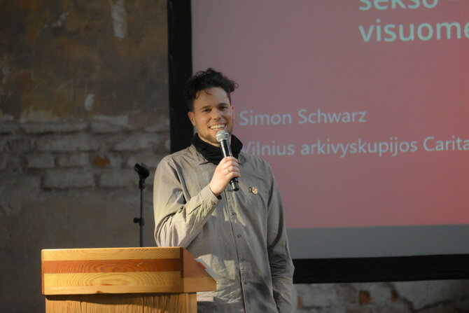 R. Romankevičiaus nuotr./Simonas Schwarzas