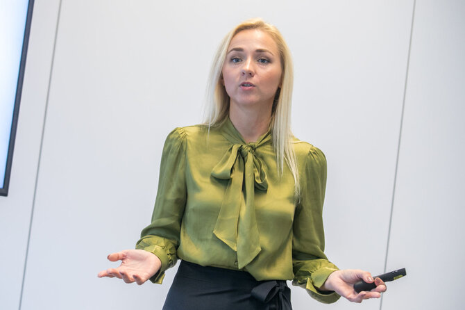 „Luminor“ nuotr./„Luminor“ pensijų produkto vadovė Aistė Paliukaitė 