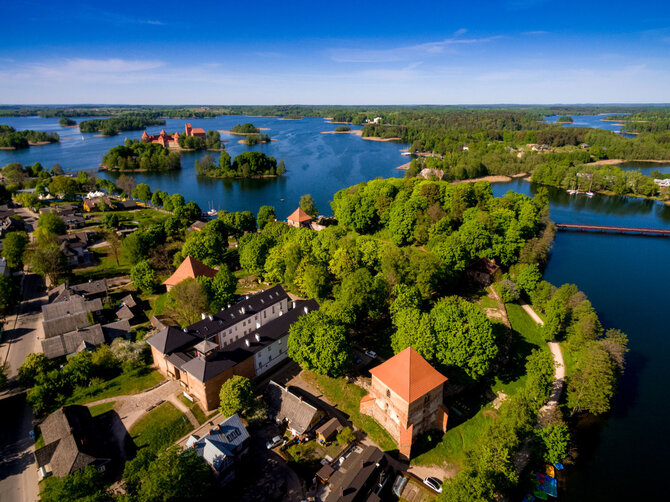 Partnerio nuotr./Trakų pusiasalio pilis