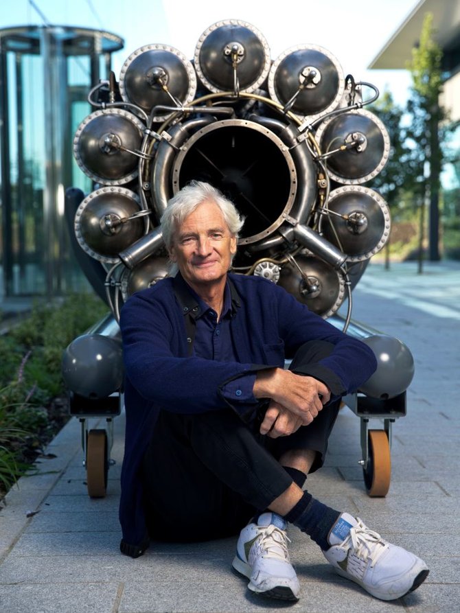 Partnerio nuotr./ James Dyson