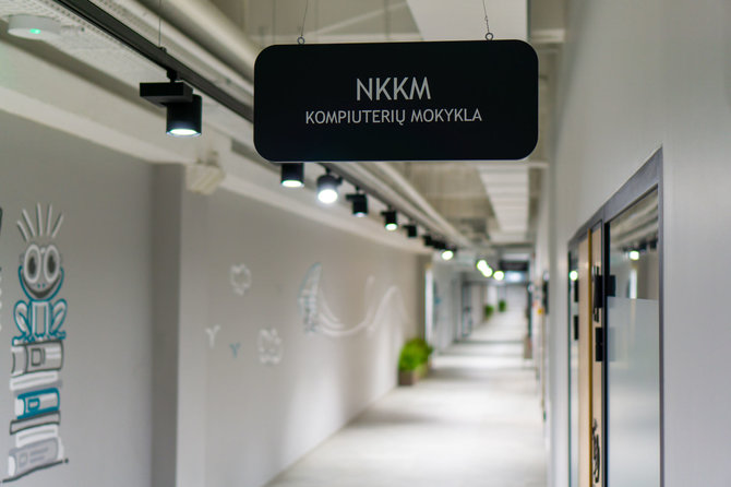 Partnerio nuotr./NKKM – kompiuterių mokykla, kurioje ruošiamasi ir egzaminams, ir ateities darbui