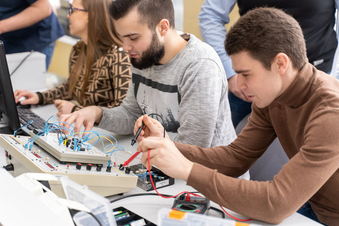 Klaipėdos universiteto nuotr./Elektros inžinerija