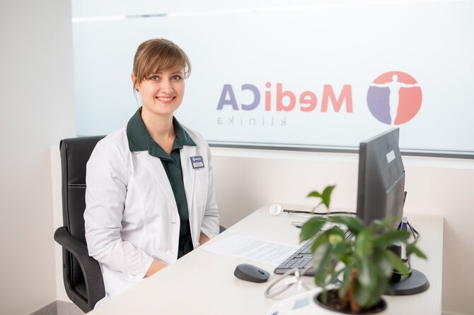 Partnerio nuotr./MediCA klinika šeimos gydytoja Mantė Barzdenytė