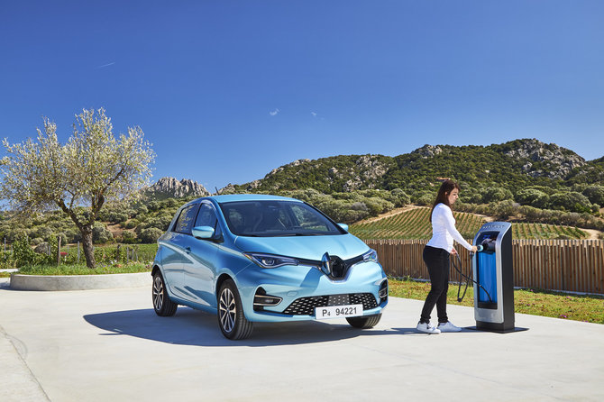 Partnerio nuotr./Renault ZOE