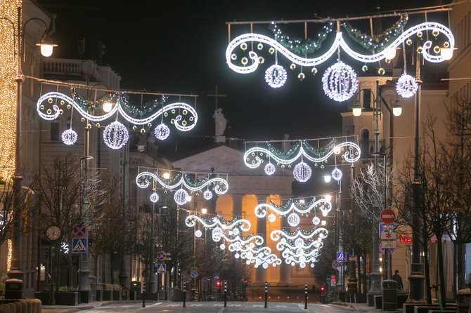 S.Žiūros nuotr./Konkursas: Vilnius kviečia verslą kartu puošti miestą Kalėdoms