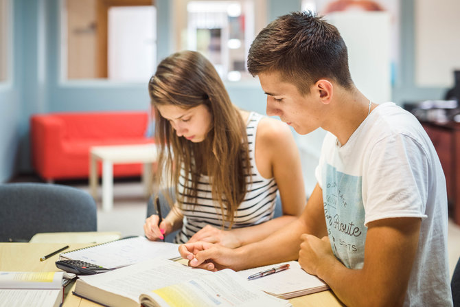 Partnerio nuotr./Akimirkos iš LCC tarptautinio universiteto gyvenimo