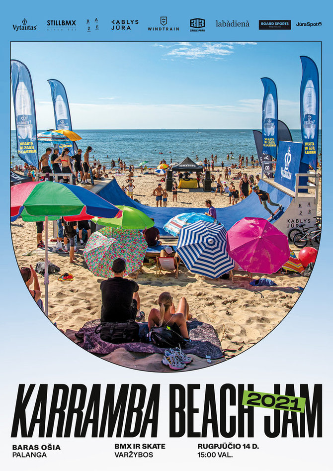 Organizatorių nuotr./„Karramba beach jam“ renginys