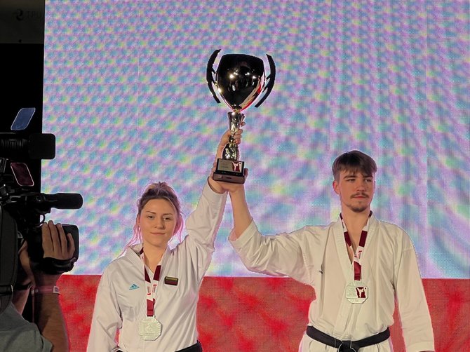 Zdjęcie: Litewski Związek Karate Tradycyjnego/Hermis i Dominyka