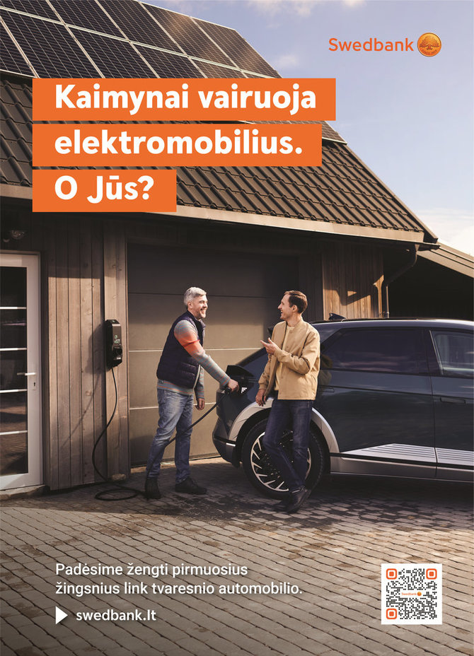 „Swedbank“ nuotr./Svajonė turėti elektromobilį pasiekiama ranka: ką reikia žinoti apie jo finansavimą?