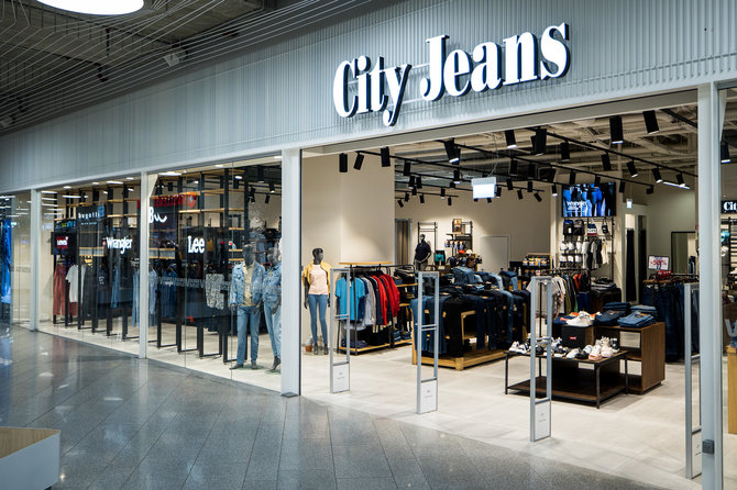 „Vilnius Outlet“ nuotr./„City jeans“ parduotuvė